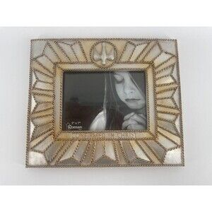 Roman Inc Picture Frame "CONFIRMED  IN CHRIST"  5"‎ X 7" Gold